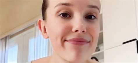 millie bobby brown big boobs|Millie Bobby Brown Frees The Nipple In Skimpy Pajamas